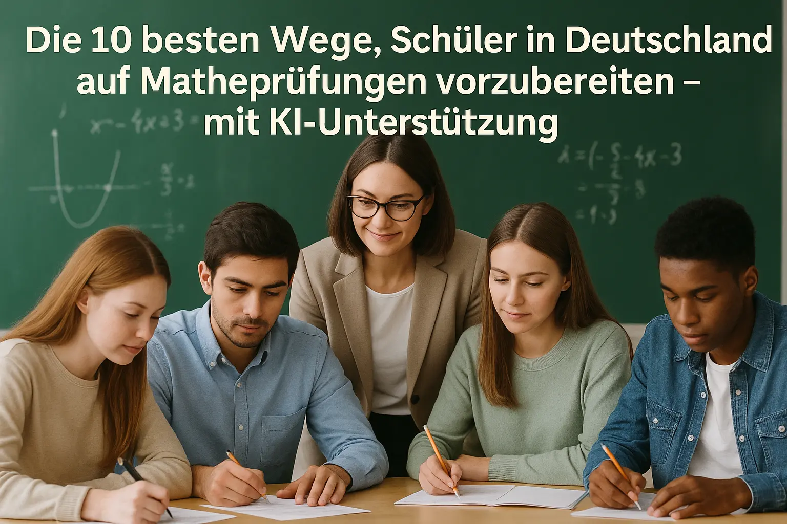 Die 10 besten Wege, Schüler in Deutschland auf Matheprüfungen vorzubereiten – mit KI-Unterstützung