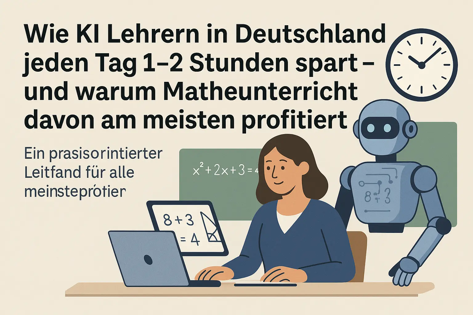 Mathe-Arbeitsblätter automatisch erstellen: Die komplette Anleitung für Lehrer 2026