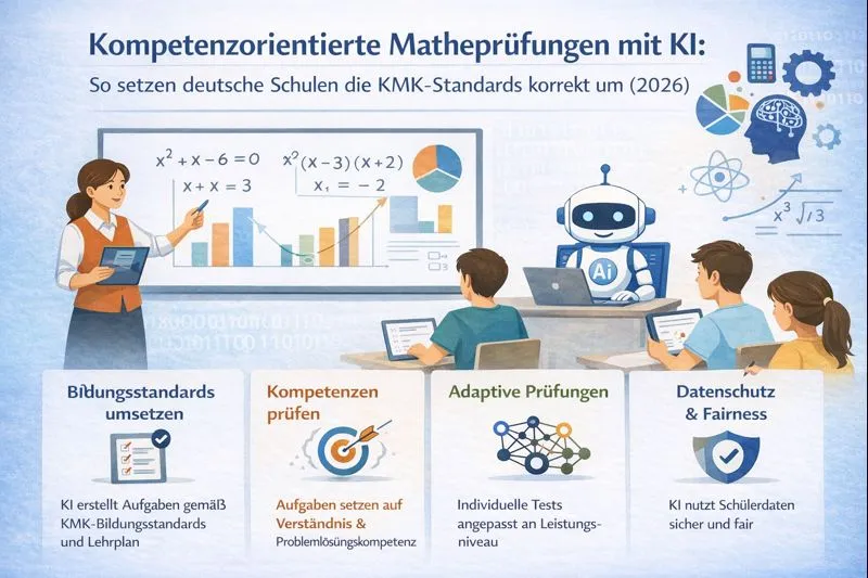 Mathe lernen vs. Mathe prüfen: Warum gute Vorbereitung allein nicht reicht (Deutschland 2026)